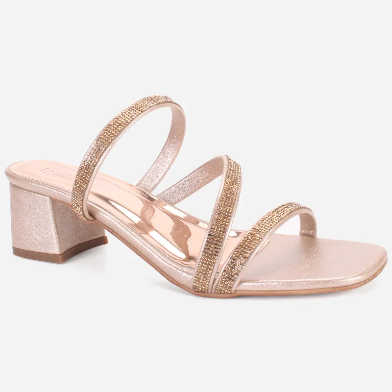 Women's "FLORIDA" Crystals Adorns Party Sandals