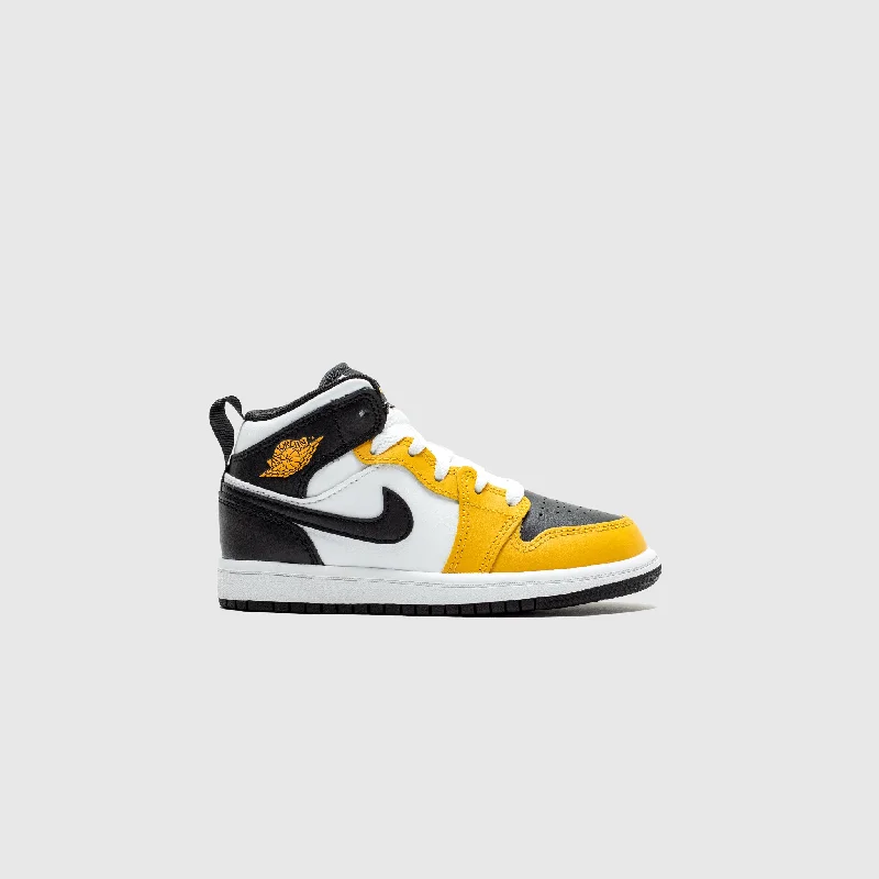 AIR JORDAN 1 MID (PS) "YELLOW OCHRE"