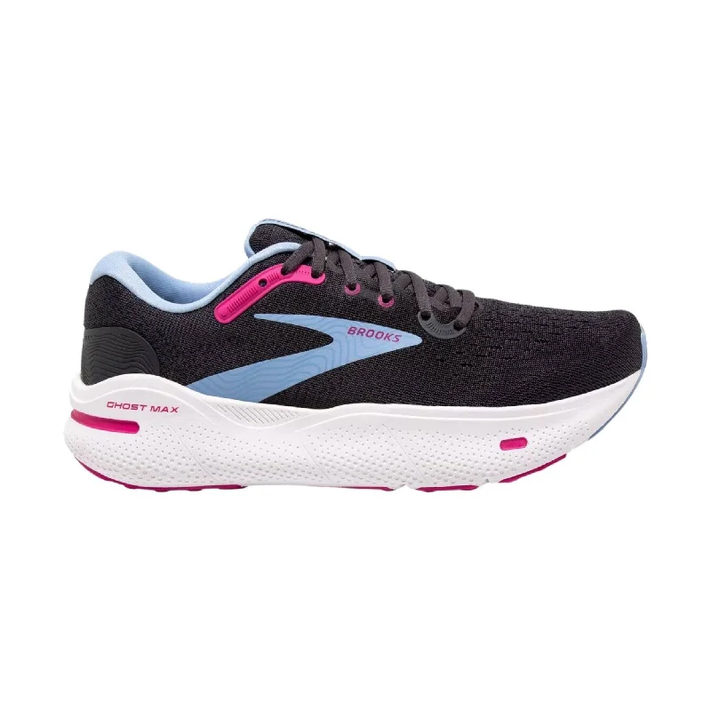 Brooks Women's Ghost Max Running Shoe - Ebony/Open Air/Lilac Rose - ONLINE STORE CREDIT/EXCHANGE ONLY