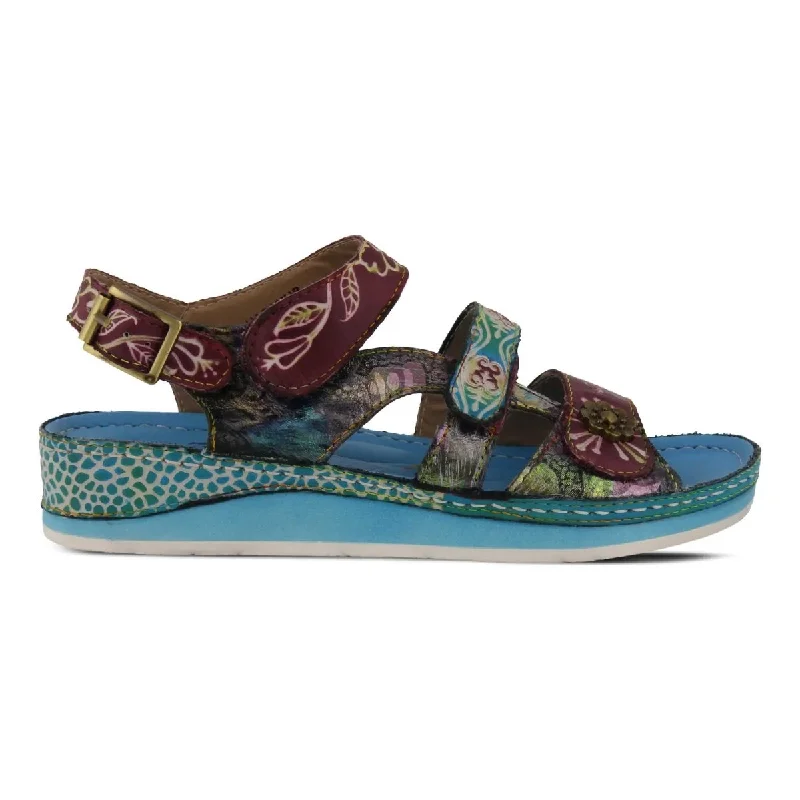 L'Artiste By Spring Step Women's Sumacah Aqua Multi