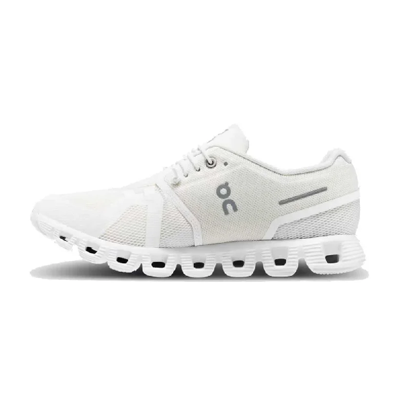 On Women's Cloud 5 Shoes - Undyed White