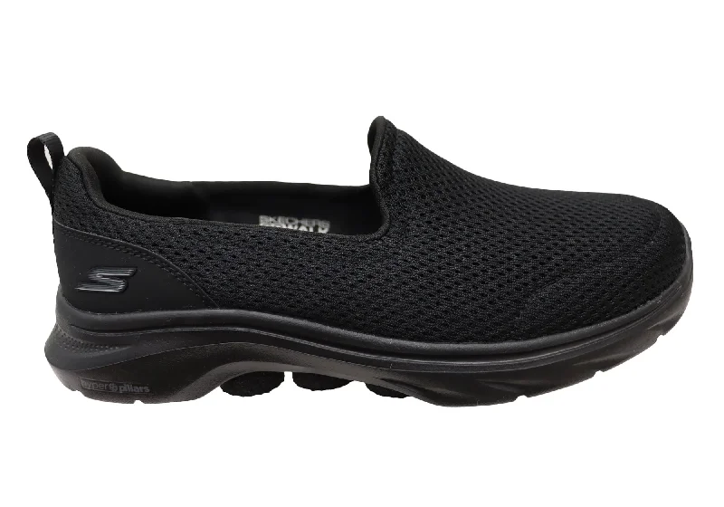 Skechers Womens GOwalk 7 Razi Wide Fit Slip On Shoes