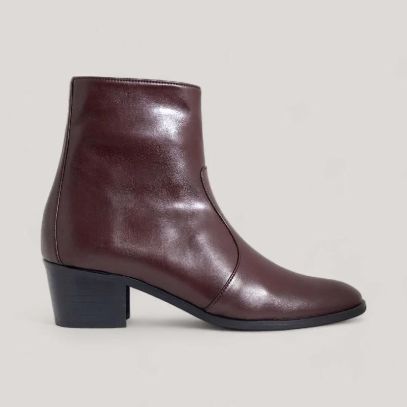 STEFFY | Brown Capretto - Ankle Boot