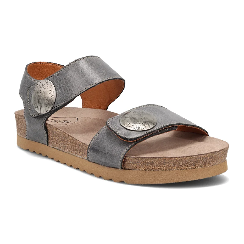 Taos Luckie Sandal Steel (Women's)