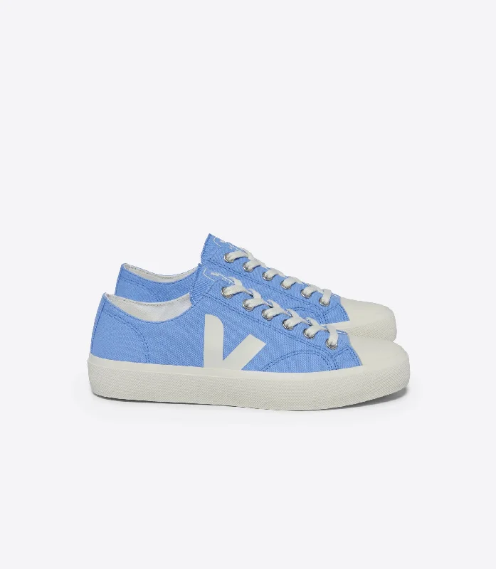 Wata II Low Canvas in Aqua Pierre from Veja