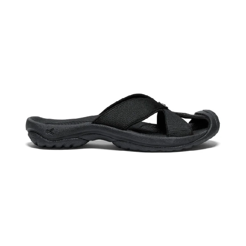 Women's Bali Slide Sandal  |  Black/Steel Grey