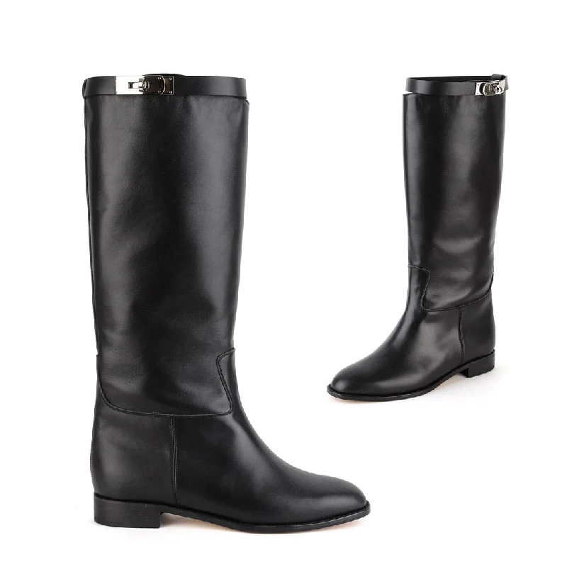 KAIC - long leather boots